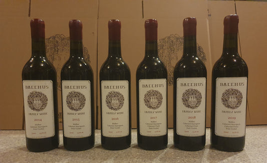 Bacchus Family Wine Red Blend Six Pack